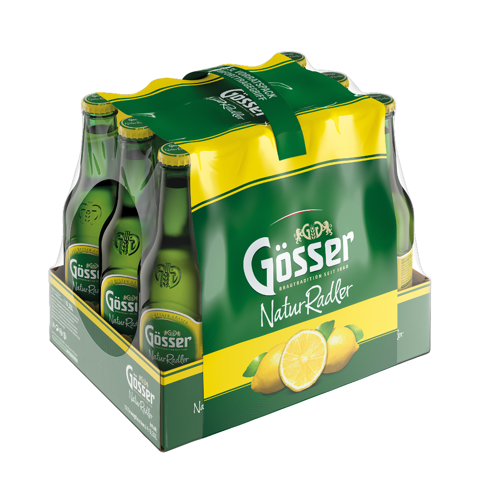 12 0.33l Fl Gösser Naturradler Zitrone 