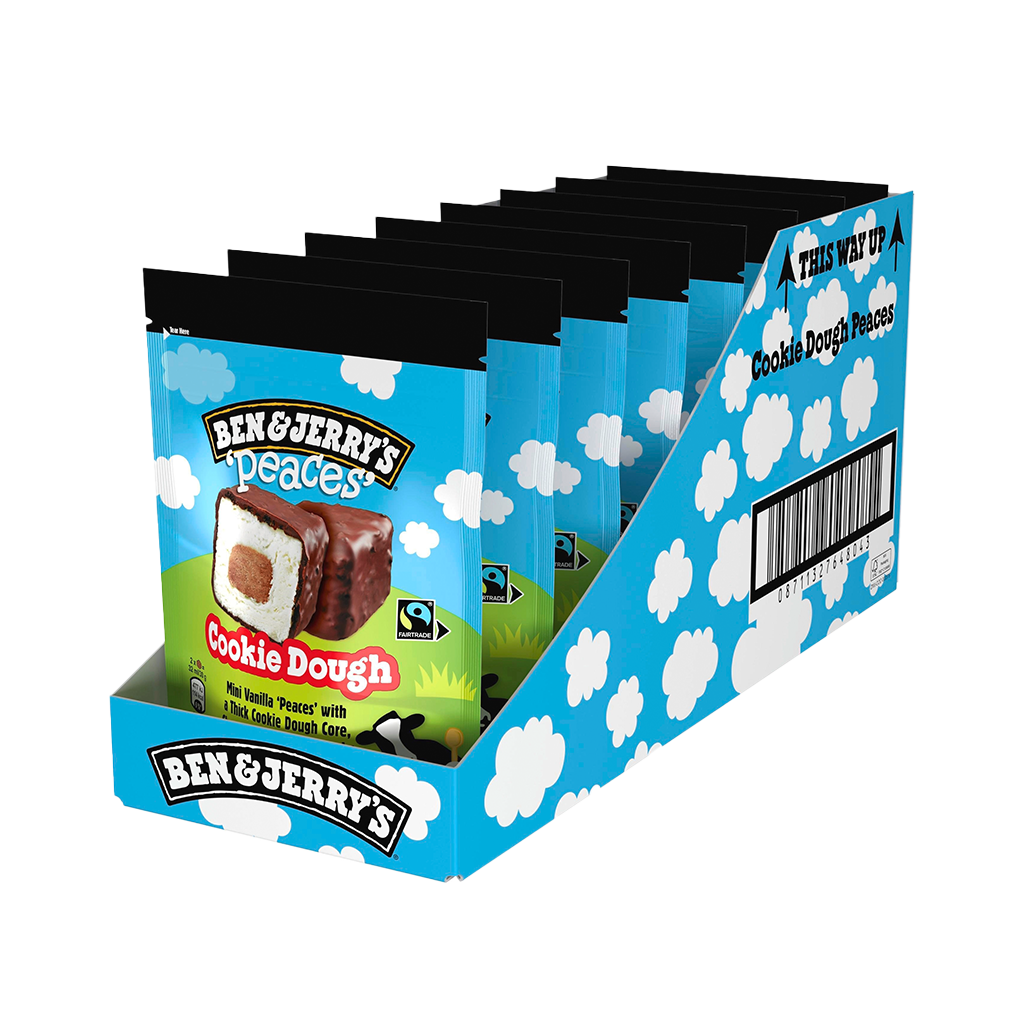 8 160ml Pg TKK Ben & Jerry's Peaces Cookie Dough 