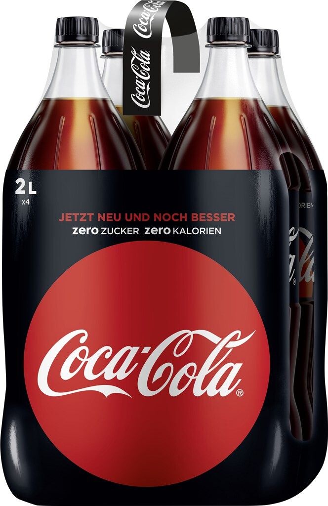 4 2.00l Fl Coca Cola Zero PET 