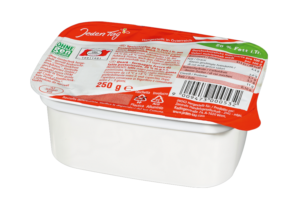 8 250g Pg Jeden Tag Topfen 20% 