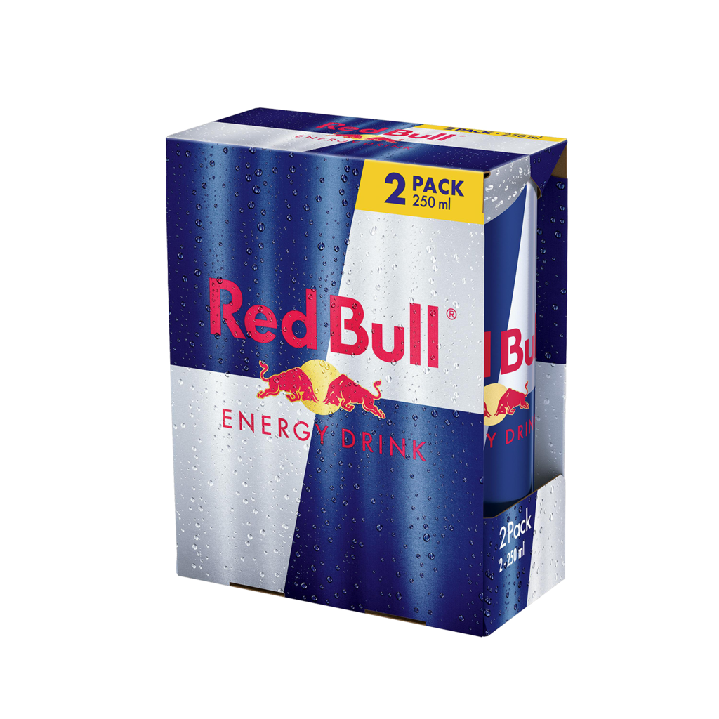 12 2er Pg Red Bull Energy Drink 0.25l Dose 