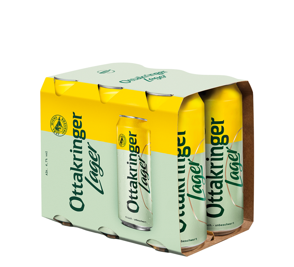 56 6/0.50MP Ottakringer Lager Helles Dose Mischdolly EWP DP 