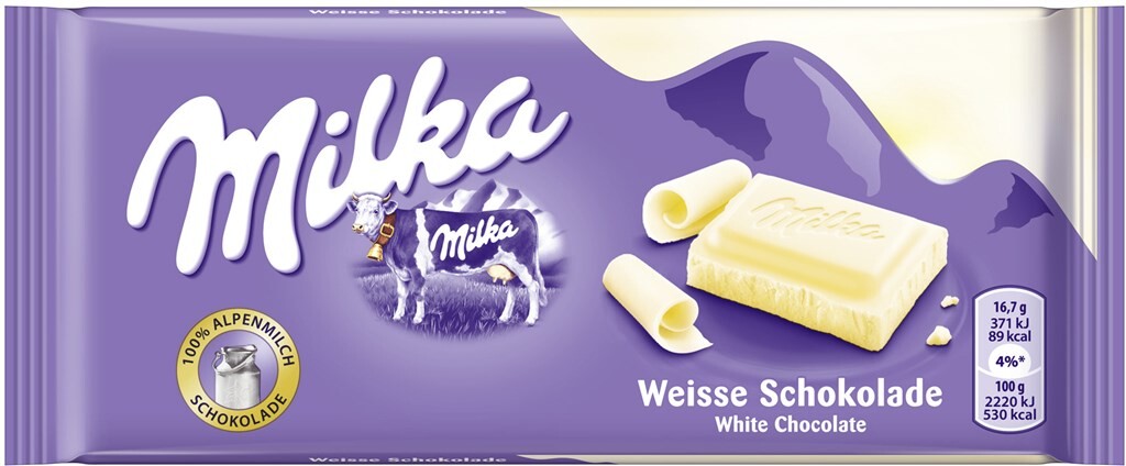 22 100gr Ta Milka Weisse  