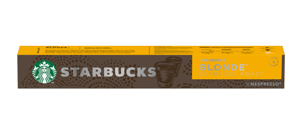 1 12St Pg Starbucks Nespresso Kaffee-Kapseln Blonde Espresso Roast 