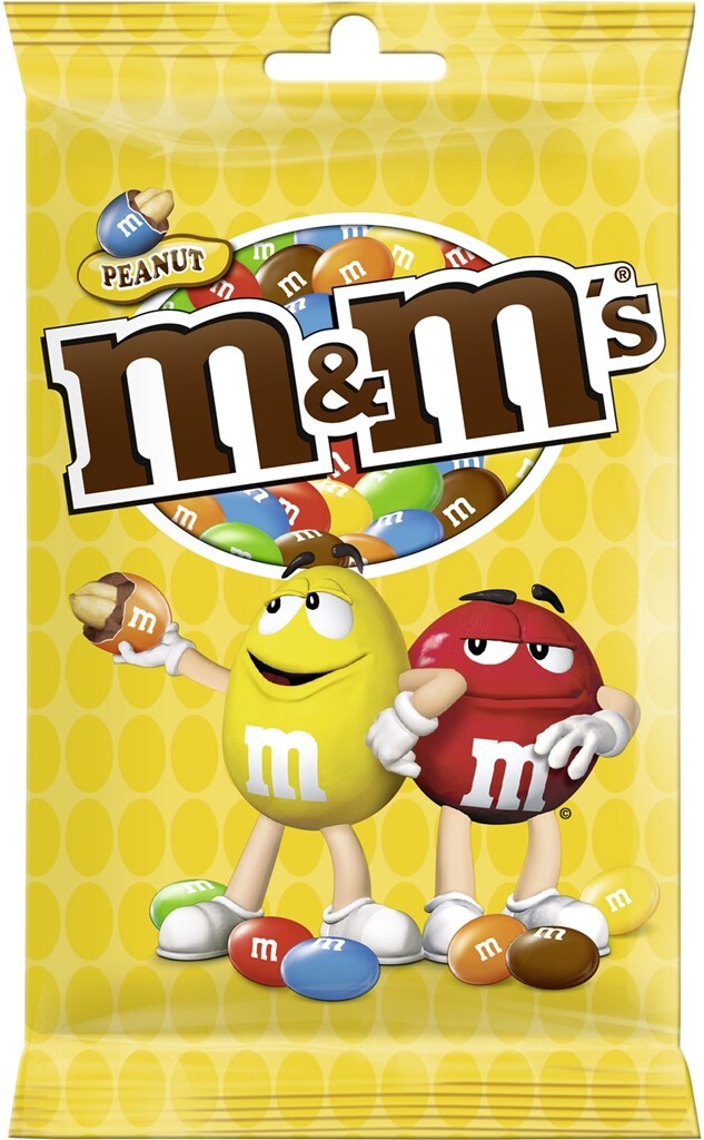 24 125g Pg M&M's Erdnuss 