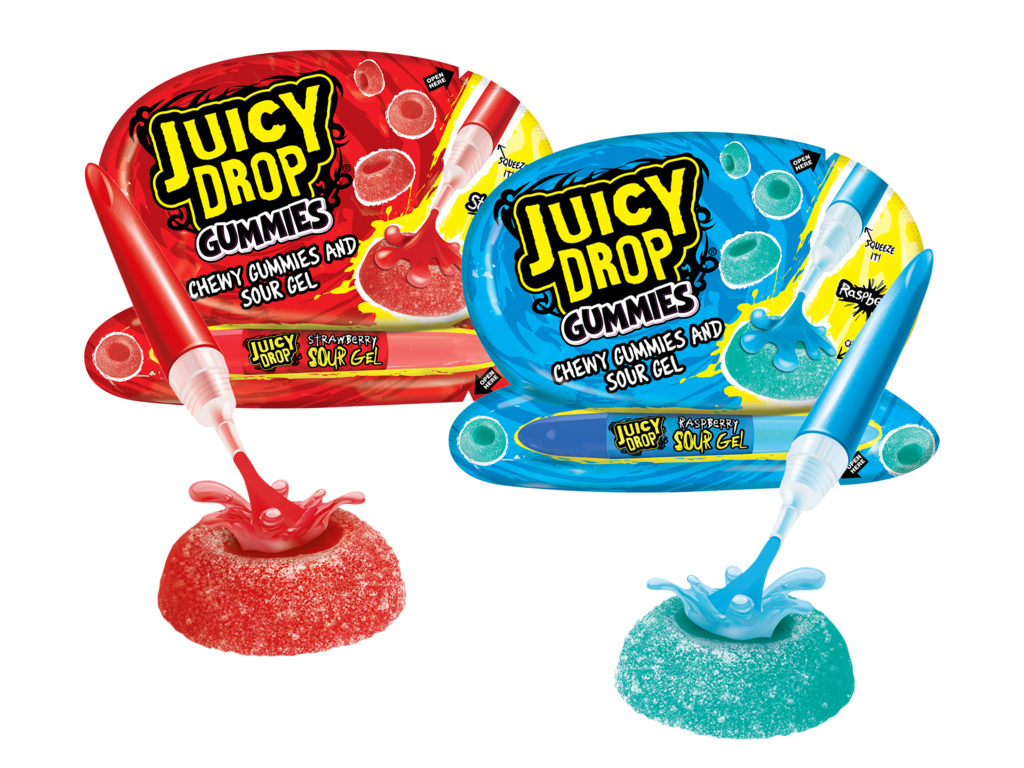 12 57g Pg Bazooka Juicy Drop Gummies 