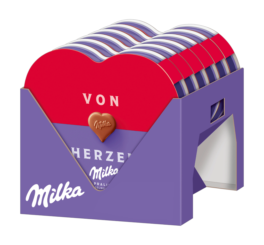 12 44 gr Pg I Love Milka Miniherz 