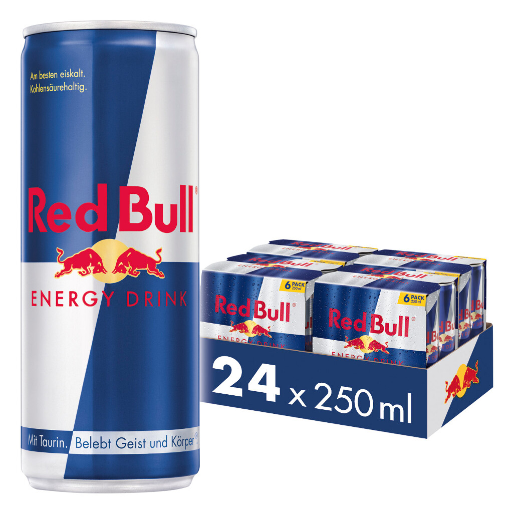 4 6/0.25MP Red Bull Energy Drink 