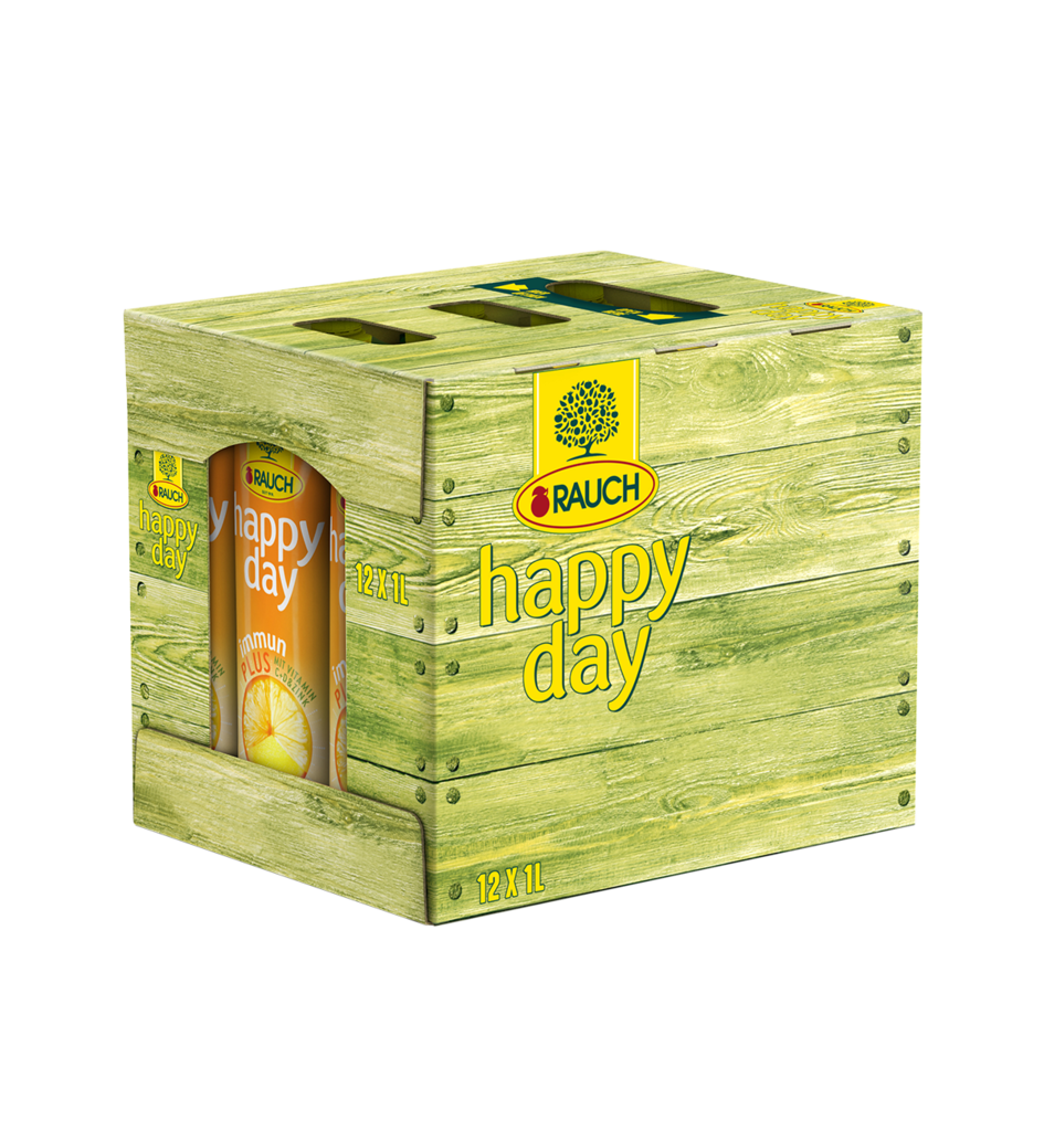 12 1.00l Pg Rauch Happy Day Immun Plus 