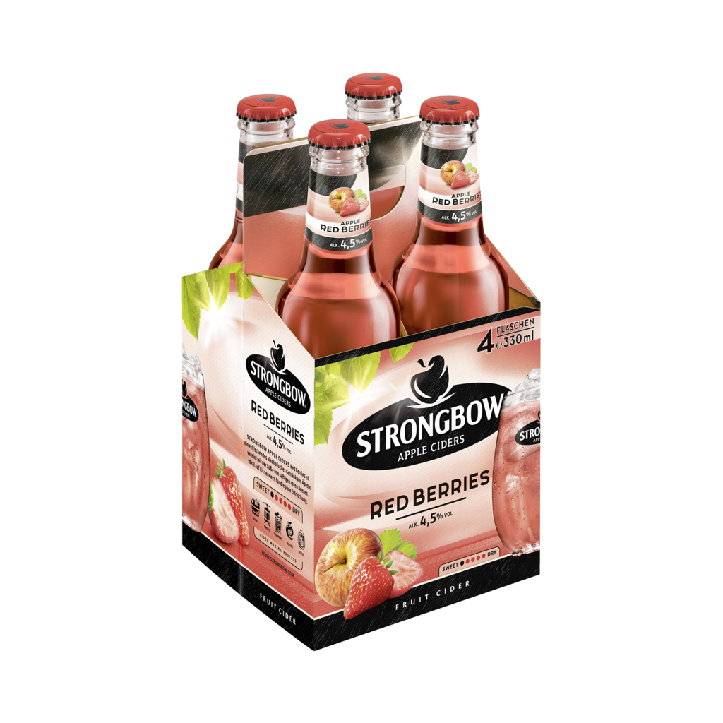 6 4/0.33MP Strongbow Apple Red Berries  