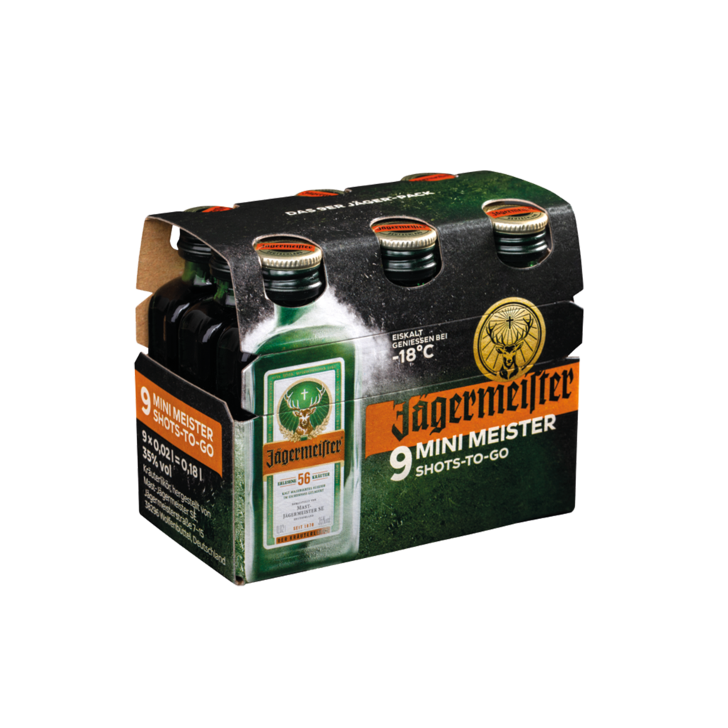 9 0.02l Fl Jägermeister 35% 