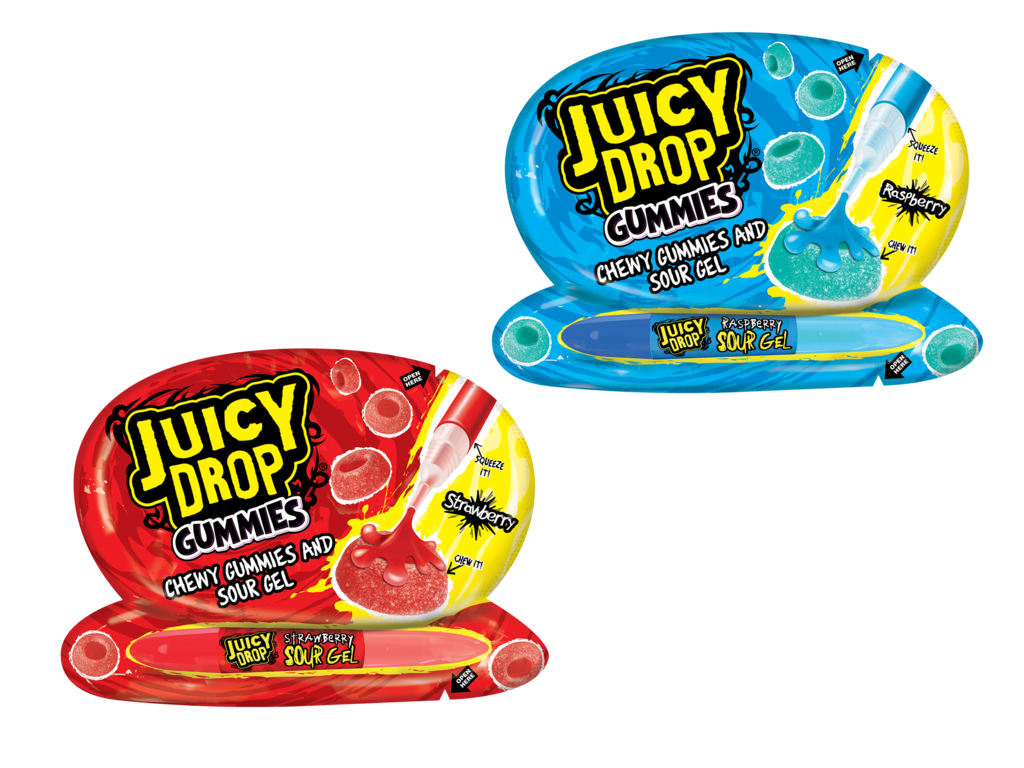 12 57g Pg Bazooka Juicy Drop Gummies 