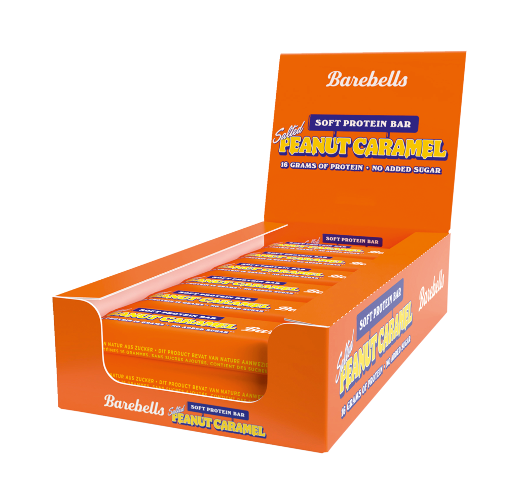12 55grRg Barebells Salted Peanut Caramel Soft Protein Bar 