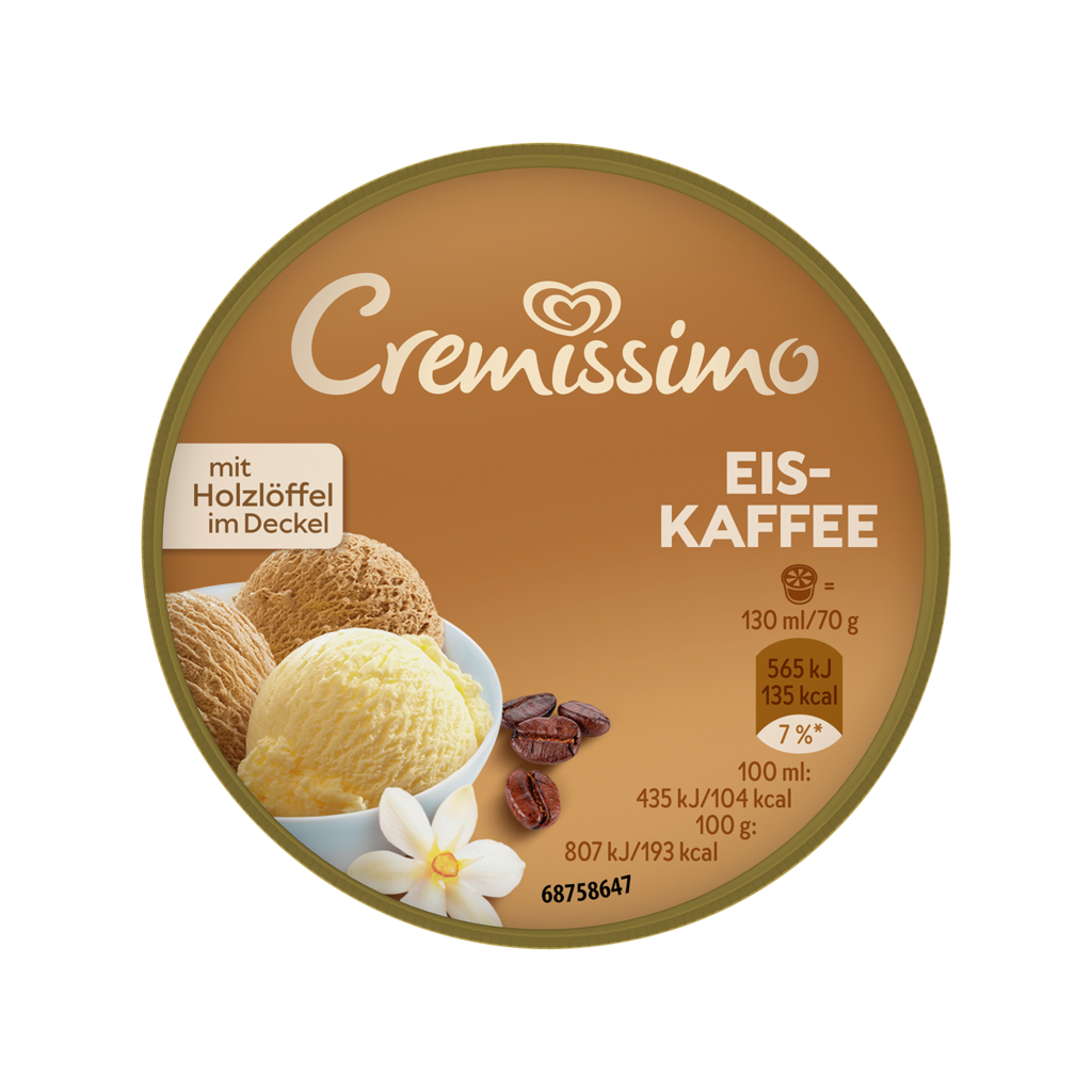 24 130ml Pg Eskimo Eisbecher Cremissimo Eiskaffee 