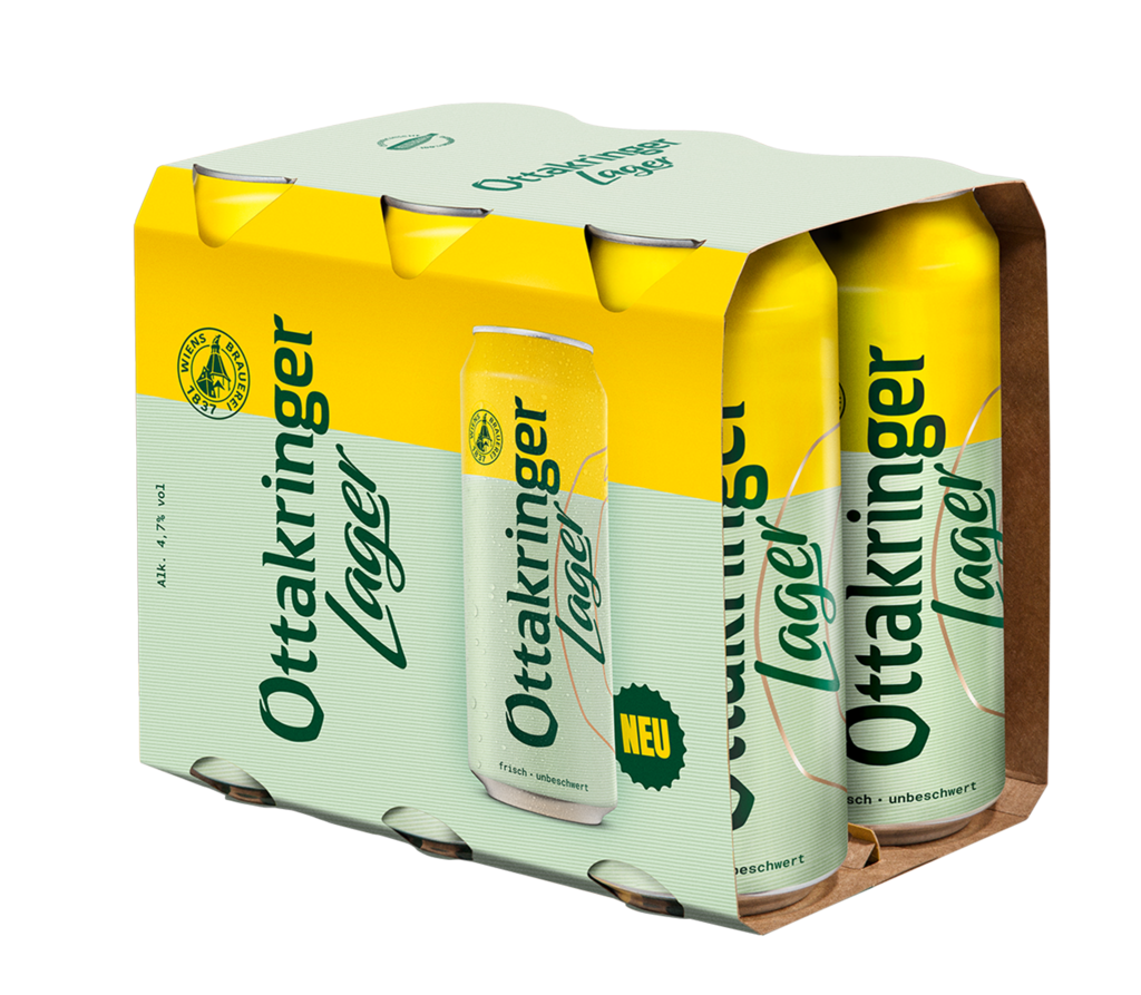 4 6/0.50MP Ottakringer Lager Dose 