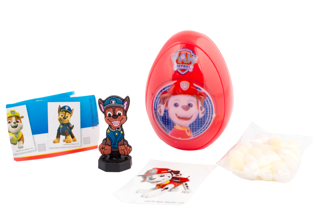18 10gr Pg Paw Patrol Collection Egg Schokoei 