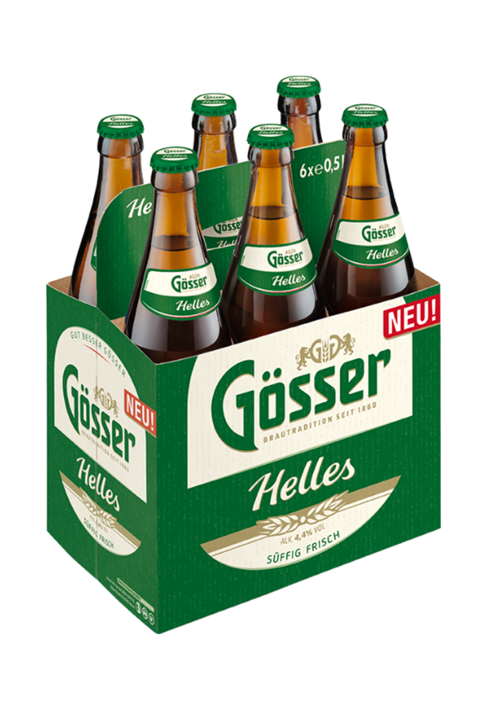 3 6/0.50MP Gösser Helles MW 