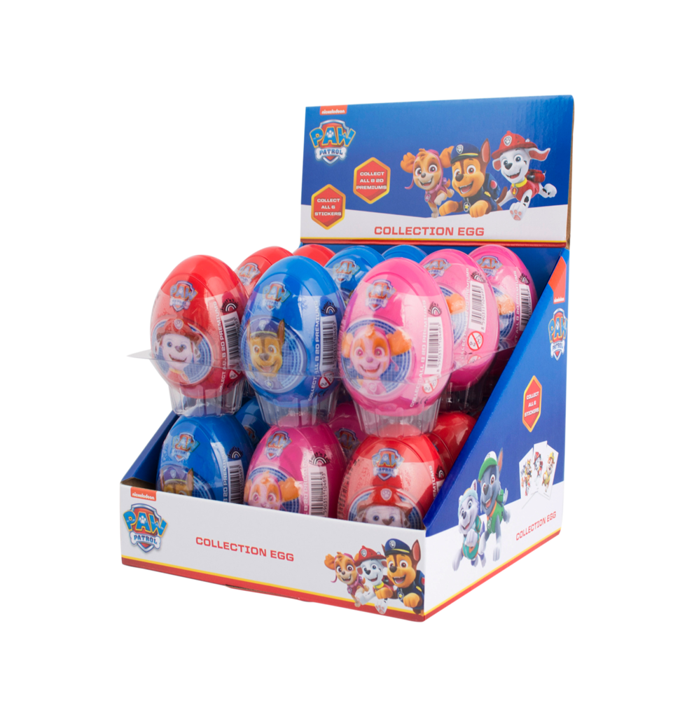 18 10gr Pg Paw Patrol Collection Egg Schokoei 